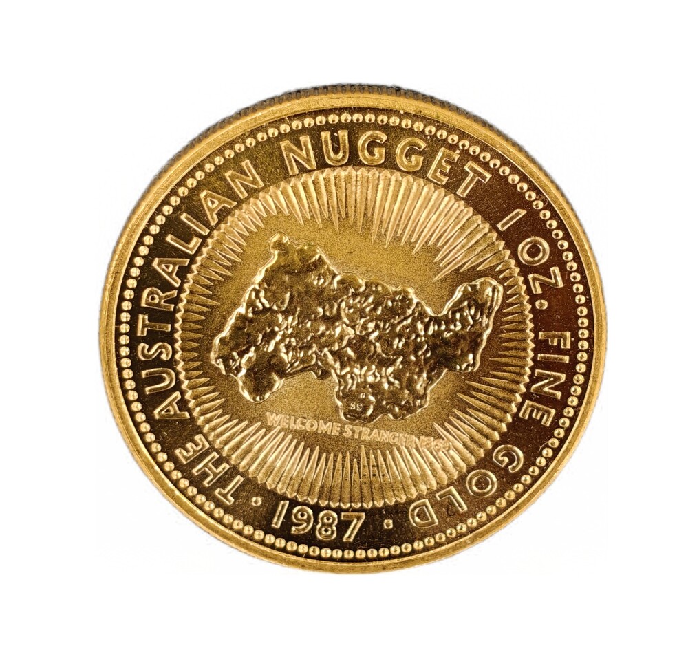 1 Oz gouden Nugget