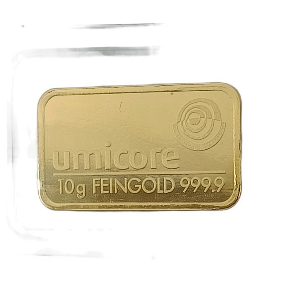 10 Gram goudbaar Umicore
