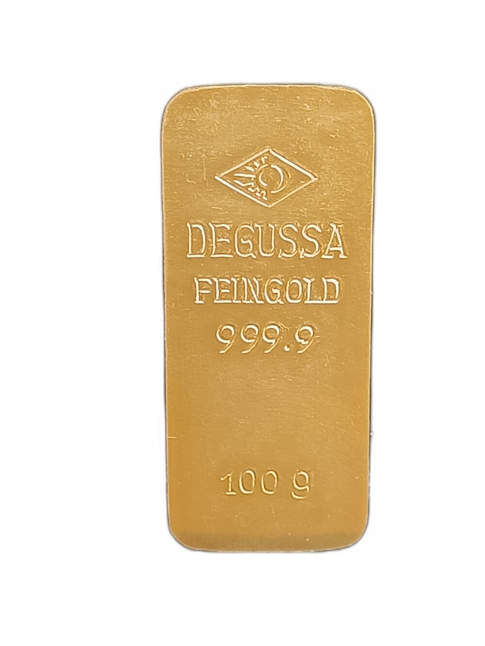 100 Gram goudbaar Degussa