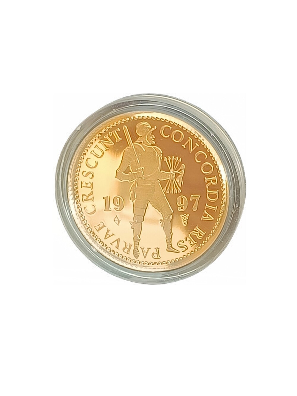10 x Gouden enkele dukaat
