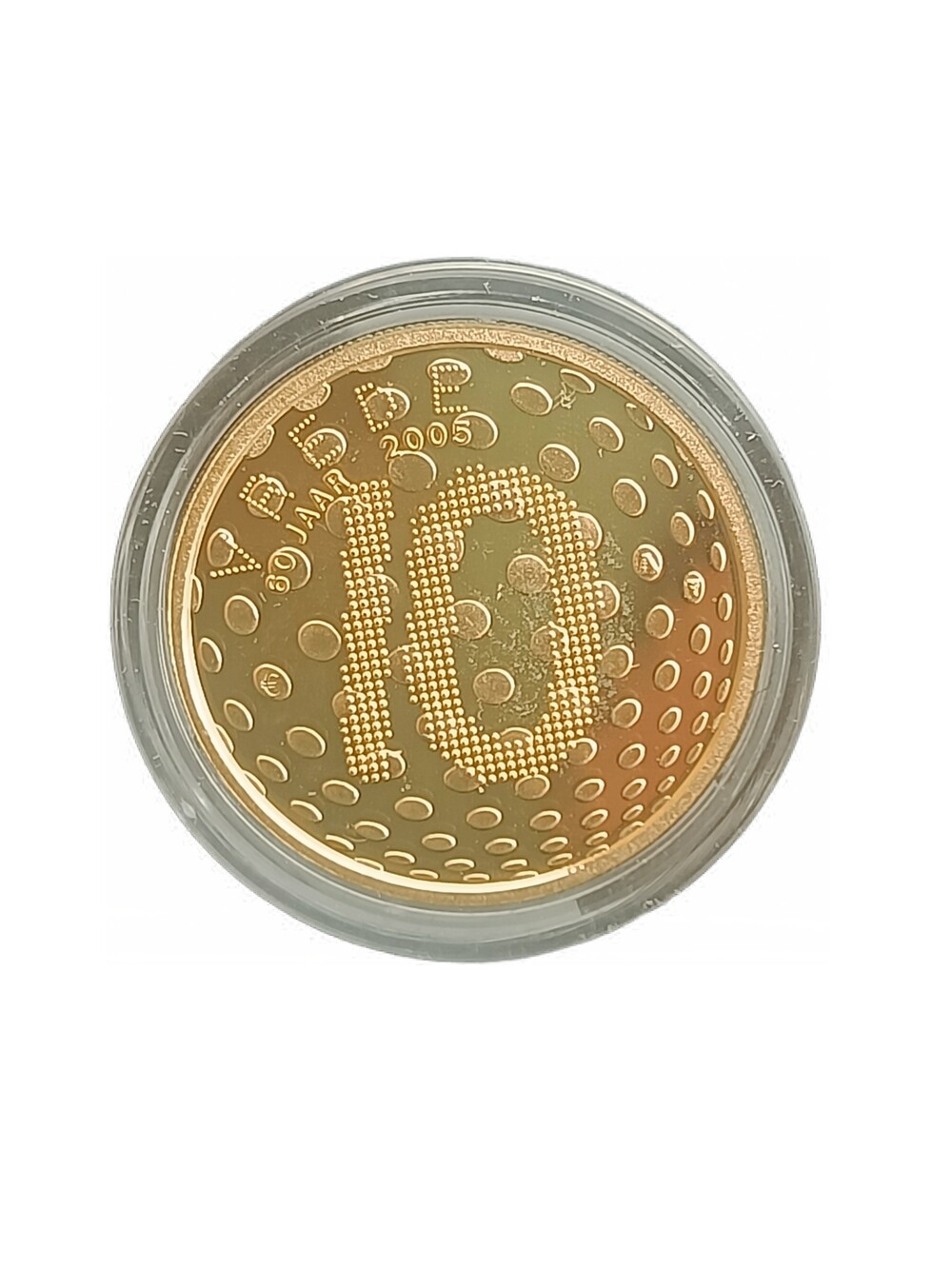 10 x Gouden € 10,-