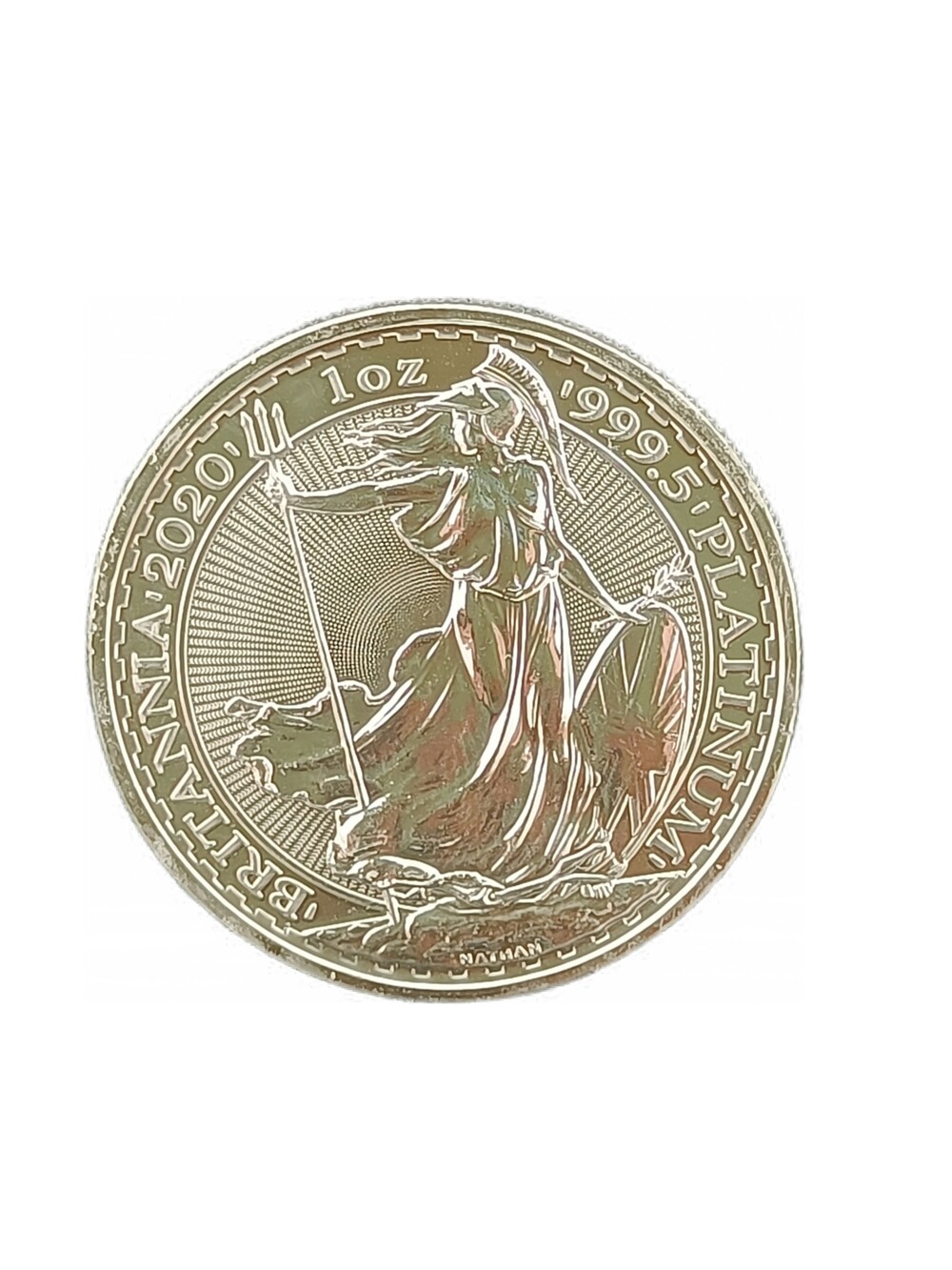 1 Oz platina Britannia