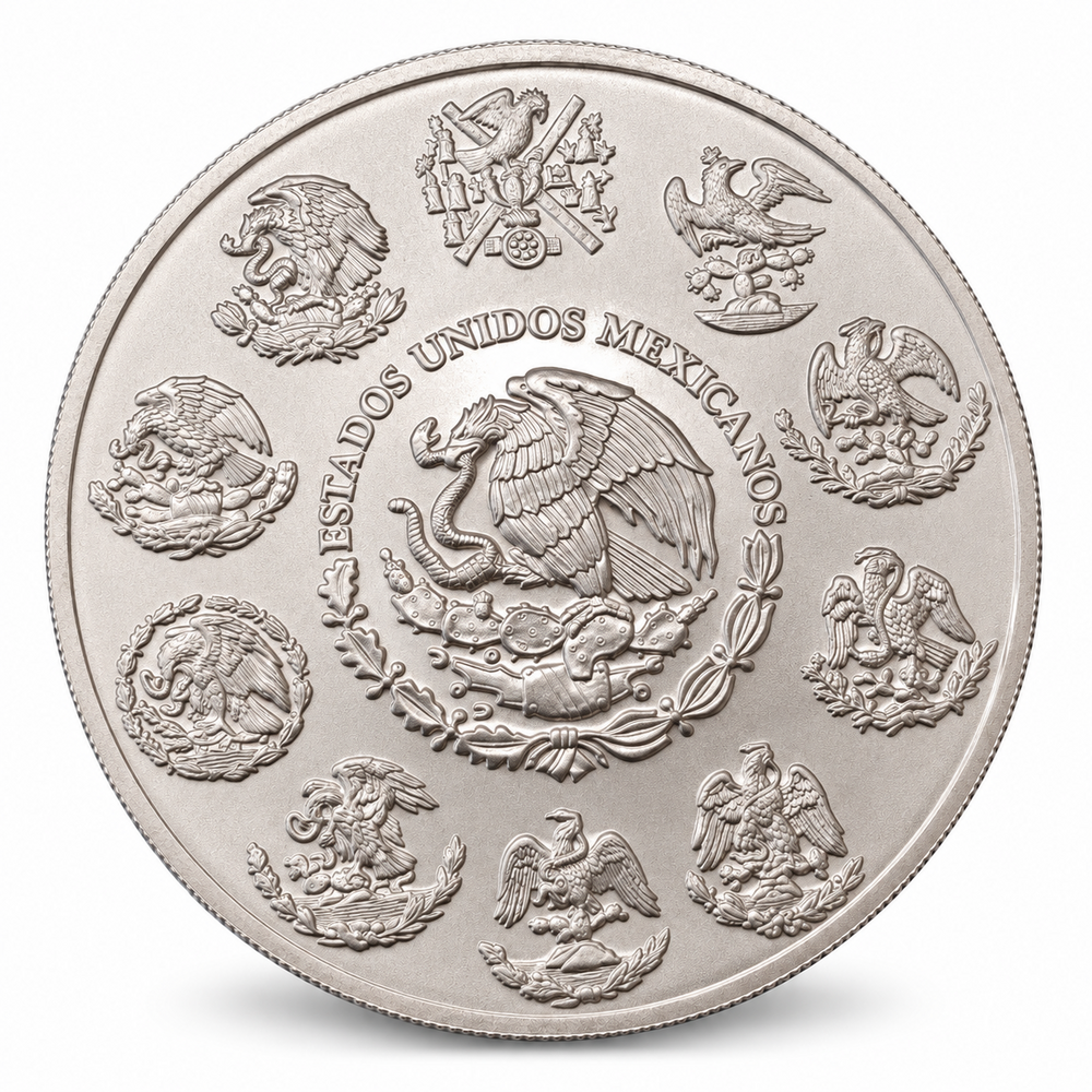 Zilveren 5 Oz Libertad Mexico
