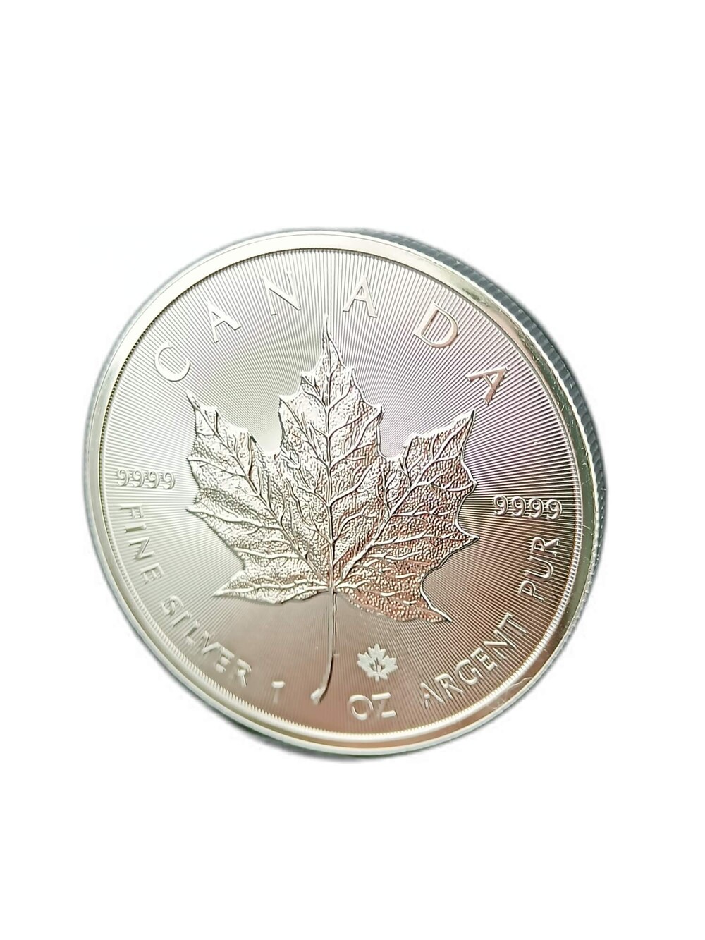 25 x 1 Oz zilveren Maple Leaf