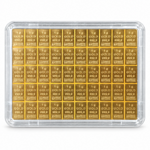 50 x 1 Gram combibar Valcambi