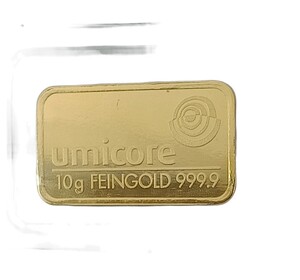 10 Gram goudbaar Umicore