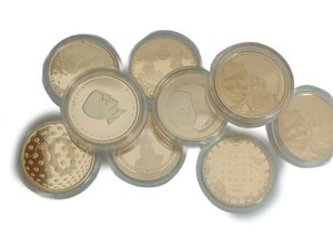 10 x Gouden € 10,-
