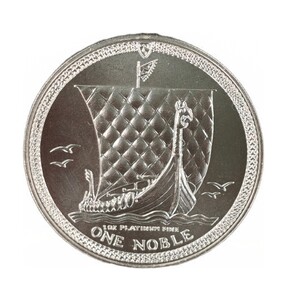 1 Oz platina Noble Isle of Man