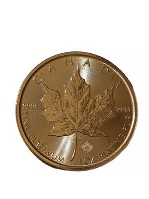 1 Oz Platina Maple Leaf