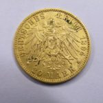 20 mark gouden munt duitsland