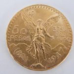 gouden munt 50 pesos