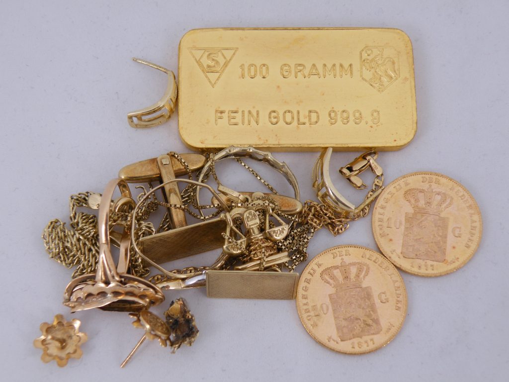 prijs goud per gram 22 karaat