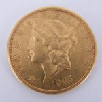 liberty gold coin 1905