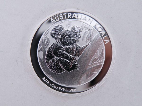 1/2 ounce zilveren koala