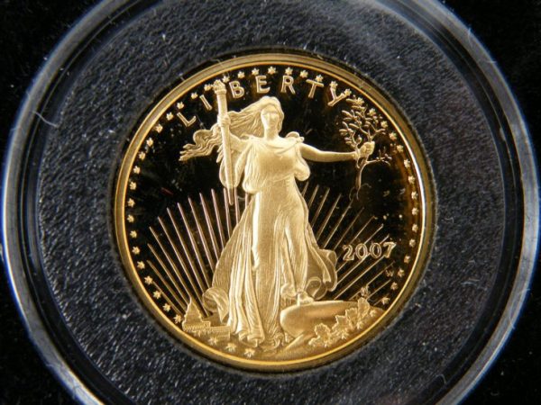 Gouden liberty 1/4 ounce