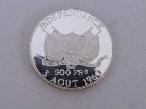 500 francs silver niger