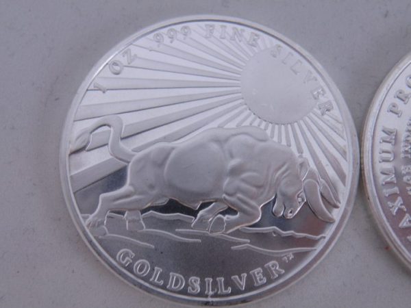 Silver bull Amerika 1 ounce zilver