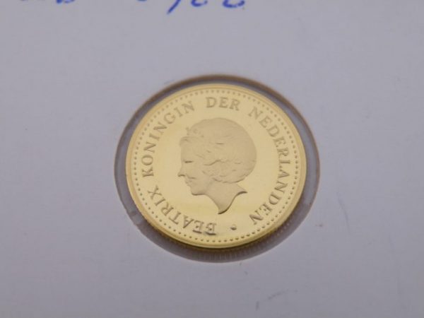 5 gulden Nederlandse Antillen gouden munt