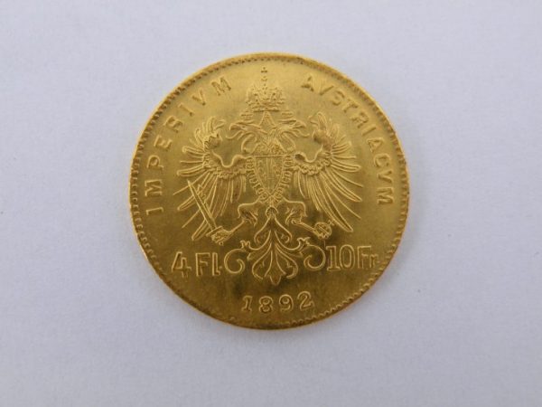 4 Florin Oostenrijk gouden munt