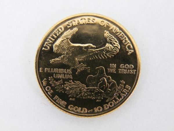1/4 ounce goud liberty eagle 2002