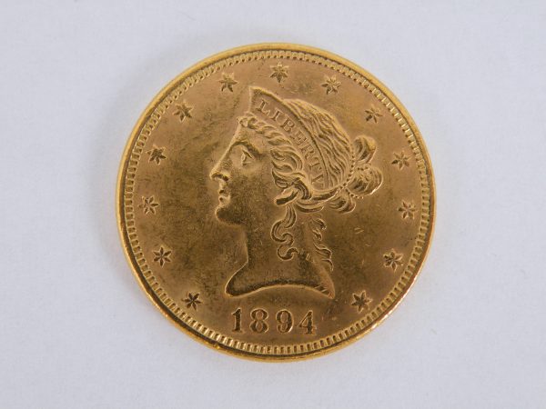 $ 10 dollar gouden half liberty
