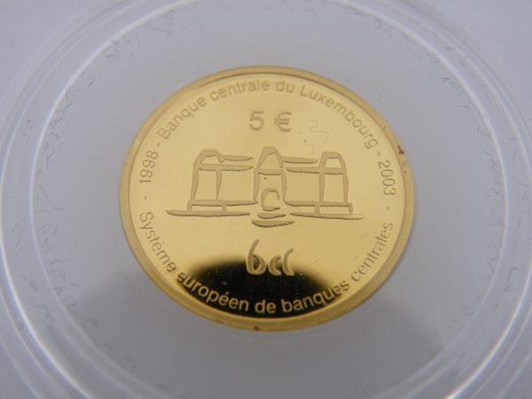 € 5 goud Luxemburg