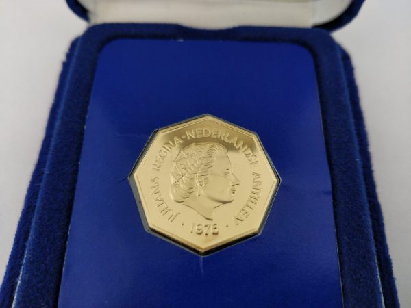 200 gulden goud Nederlandse Antillen 1976