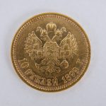 10 Roebels goud Rusland 1899