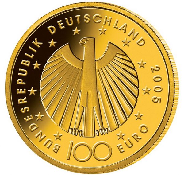 100 euro duitsland goud