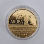 25 Florin gouden munt Aruba