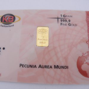 1 gram goudbaar KB