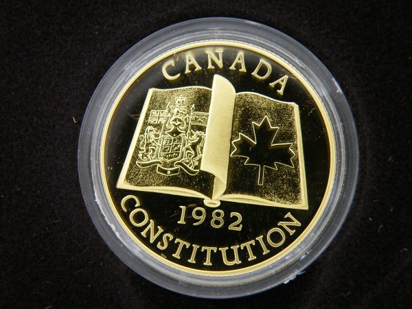 Gouden $ 100 Canada munt half troy ounce goud 1982