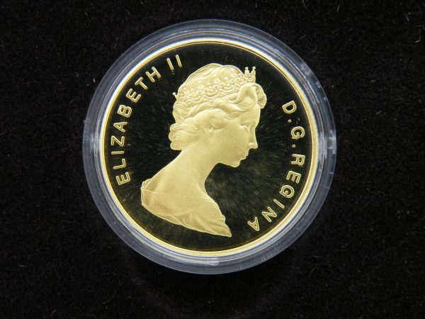 Gouden $ 100 Canada munt half troy ounce goud 1983