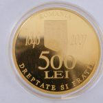 500 Lei Roemenië gouden munt 1 troy ounce 2007