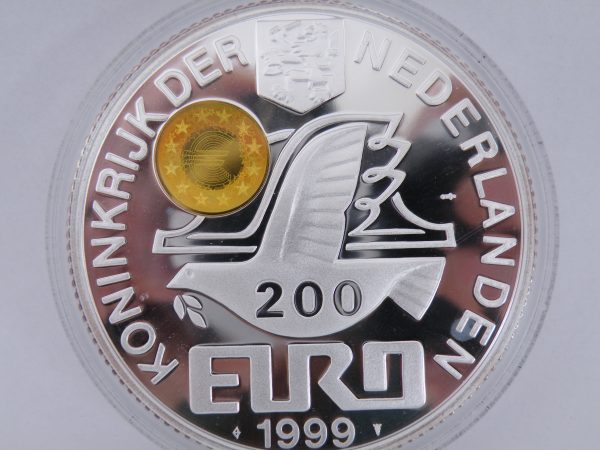 200 euro willem vis munt zilver en goud