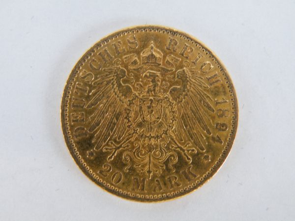 20 Mark goud Duitsland 1894