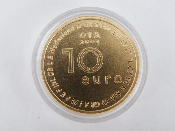 Gouden tientje € 10,- Europa 2004