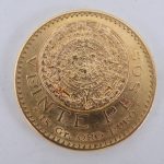 20 Pesos goud Mexico