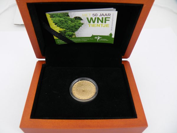 Gouden € 10 tientje 2011 wnf wereld natuur fonds