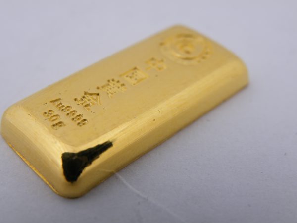 30 gram goudbaar China Chinees Zhongyuan gold CHNgold