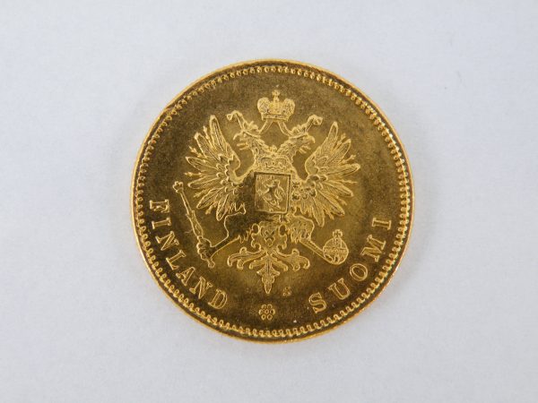 20 Markaa gouden munt Finland
