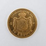 10 Kronor gouden munt Zweden
