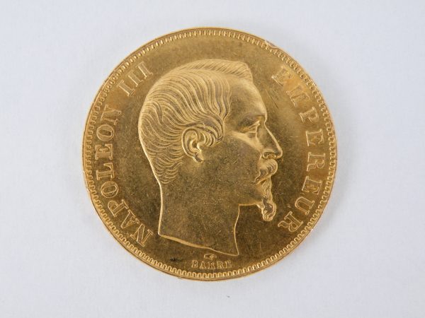 Gouden 50 Francs Frankrijk 1858
