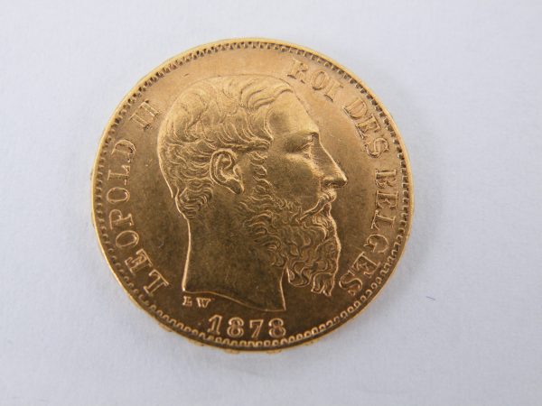gouden 20 Francs Belgïe
