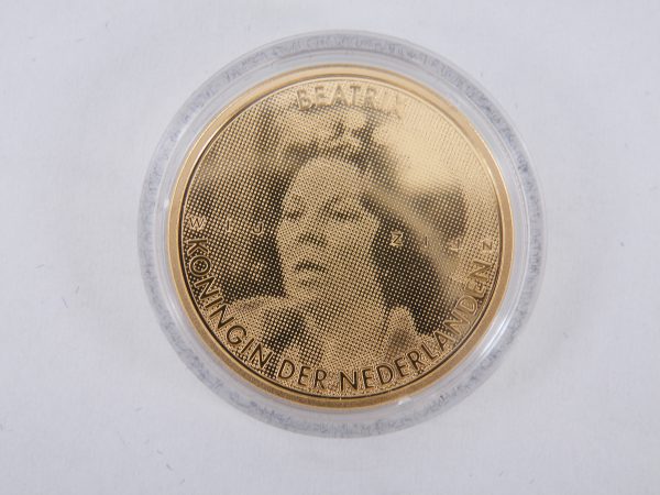 Gouden € 50 jubileummunt Beatrix 2005