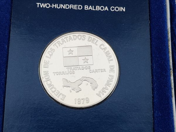 200 Balboa platina munt Franklin Mint