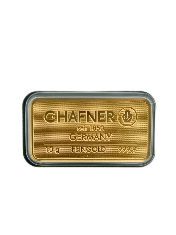 Goudbaar 10 gram C. Hafner